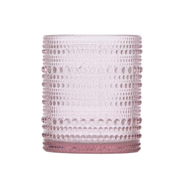 Jupiter Double Old-Fashioned Glass, Set of 6 - Pink