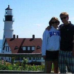 Brad's first visit to Maine - Summer 2009