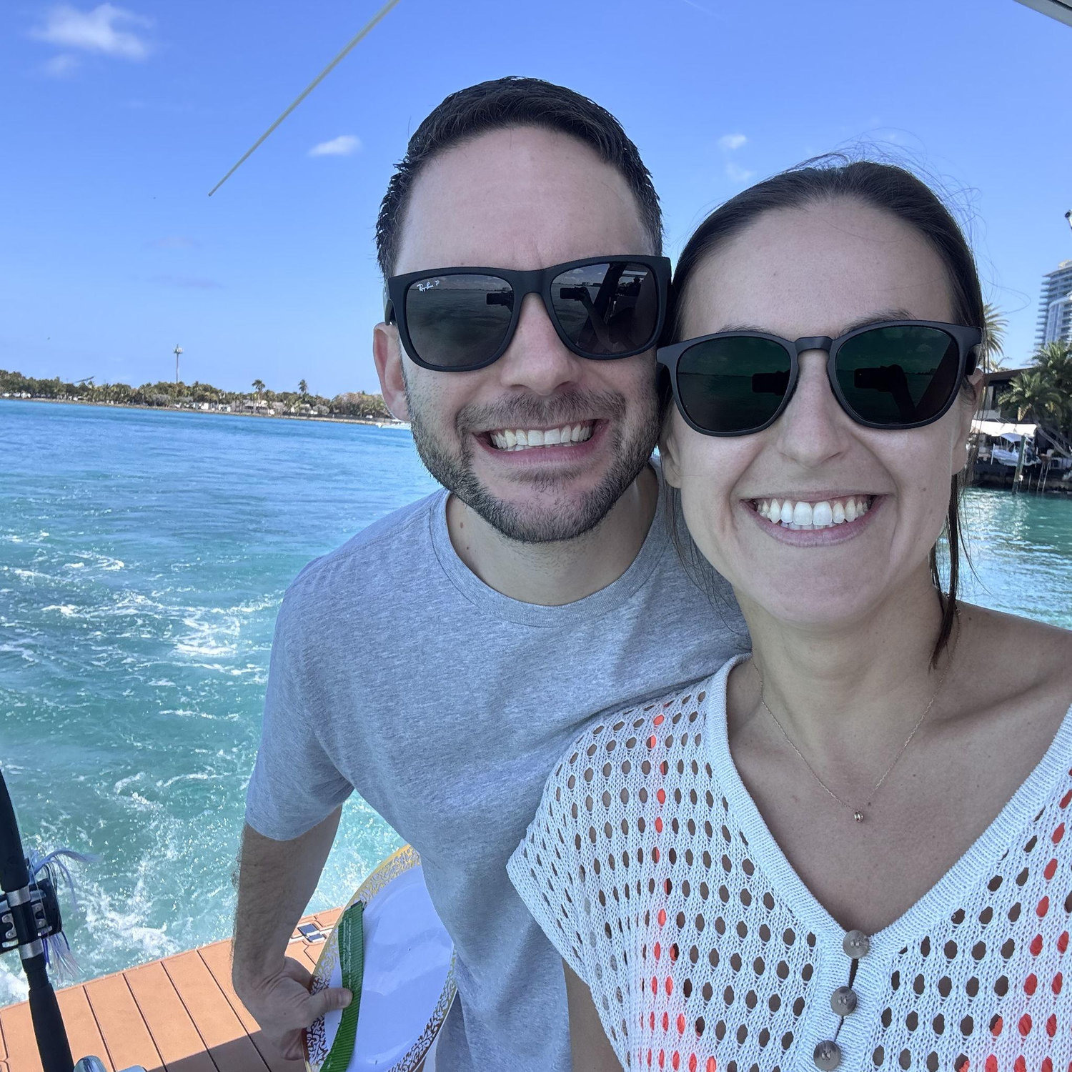 On a yacht in our future city: Miami! February 2026.