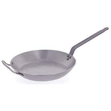 DeBuyer Carbon Steel Frying Pan 12-1/2" Diameter