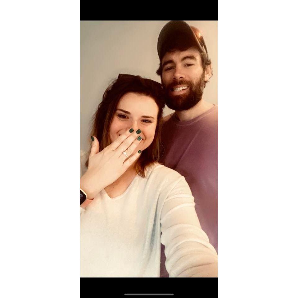 Right after he proposed 