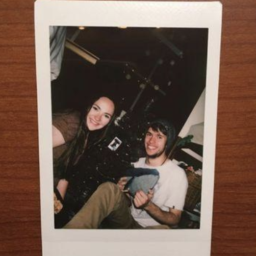 Our first photo together, taken in 2016 when we were first becoming friends!