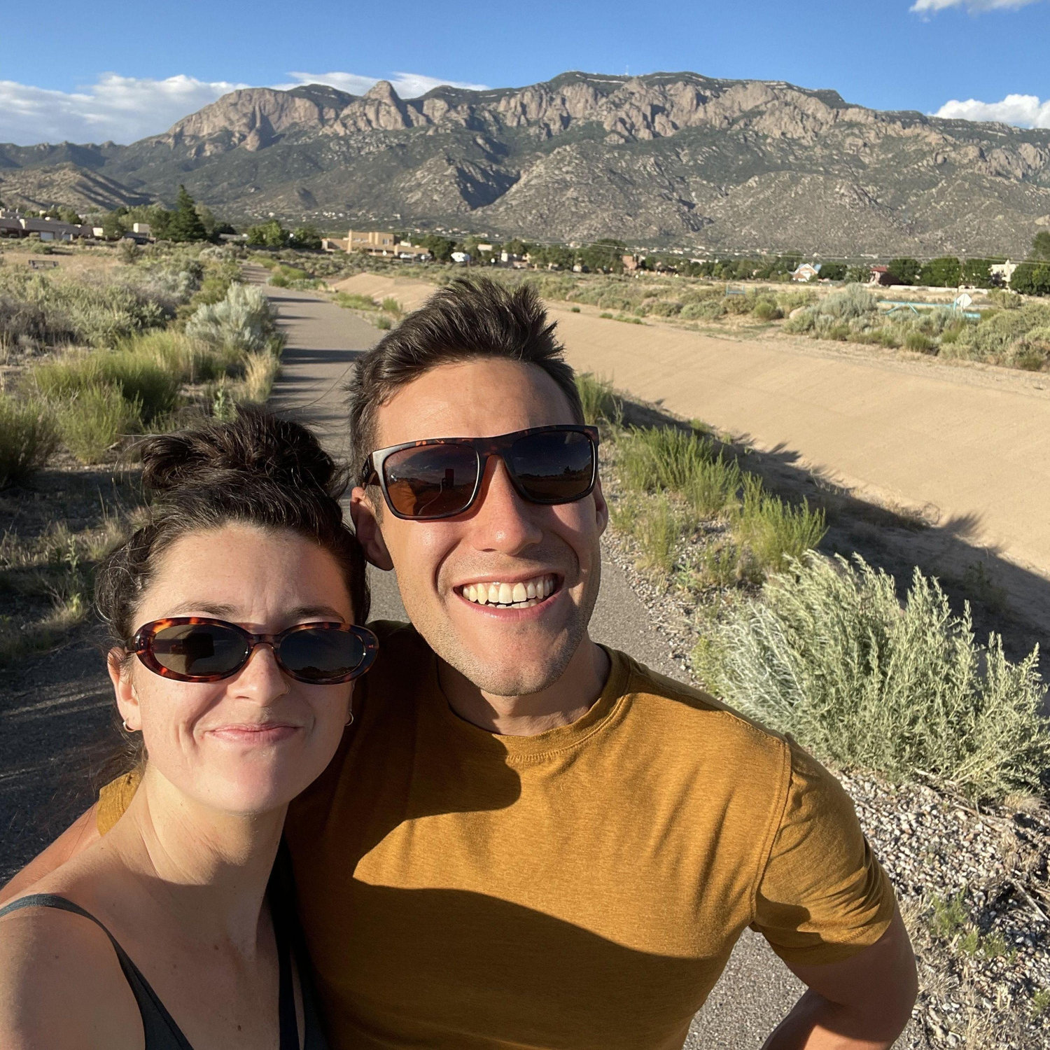 Max's first time in Albuquerque, NM.