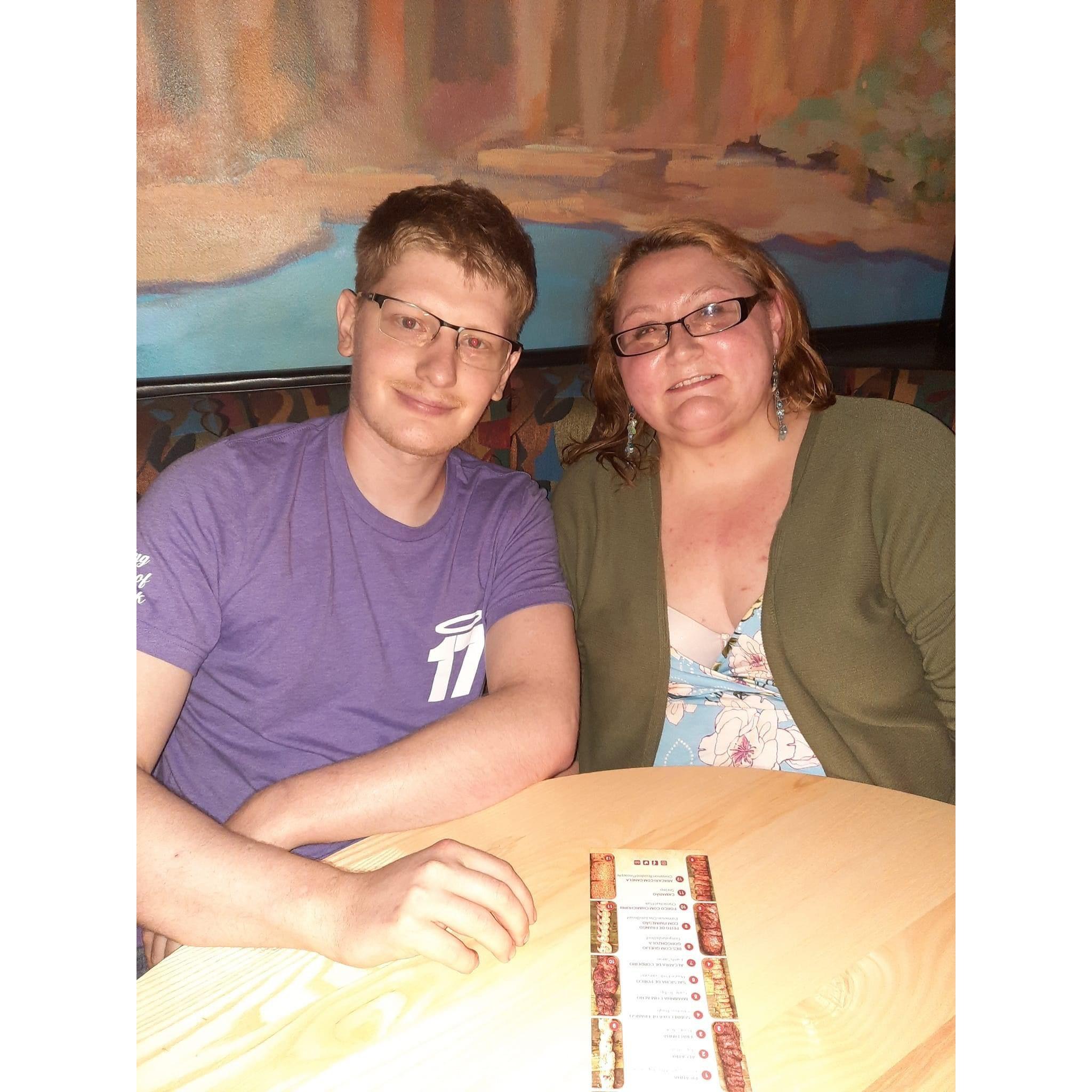 Date Night! I know ... where are the Falls? It's ok, the date started at the falls, but ended at Carnaval Brazilian Grill. Yum!