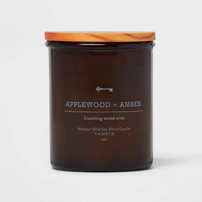 Applewood and Amber Candle