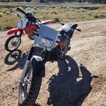 Dirt Biking Near Echo Basin