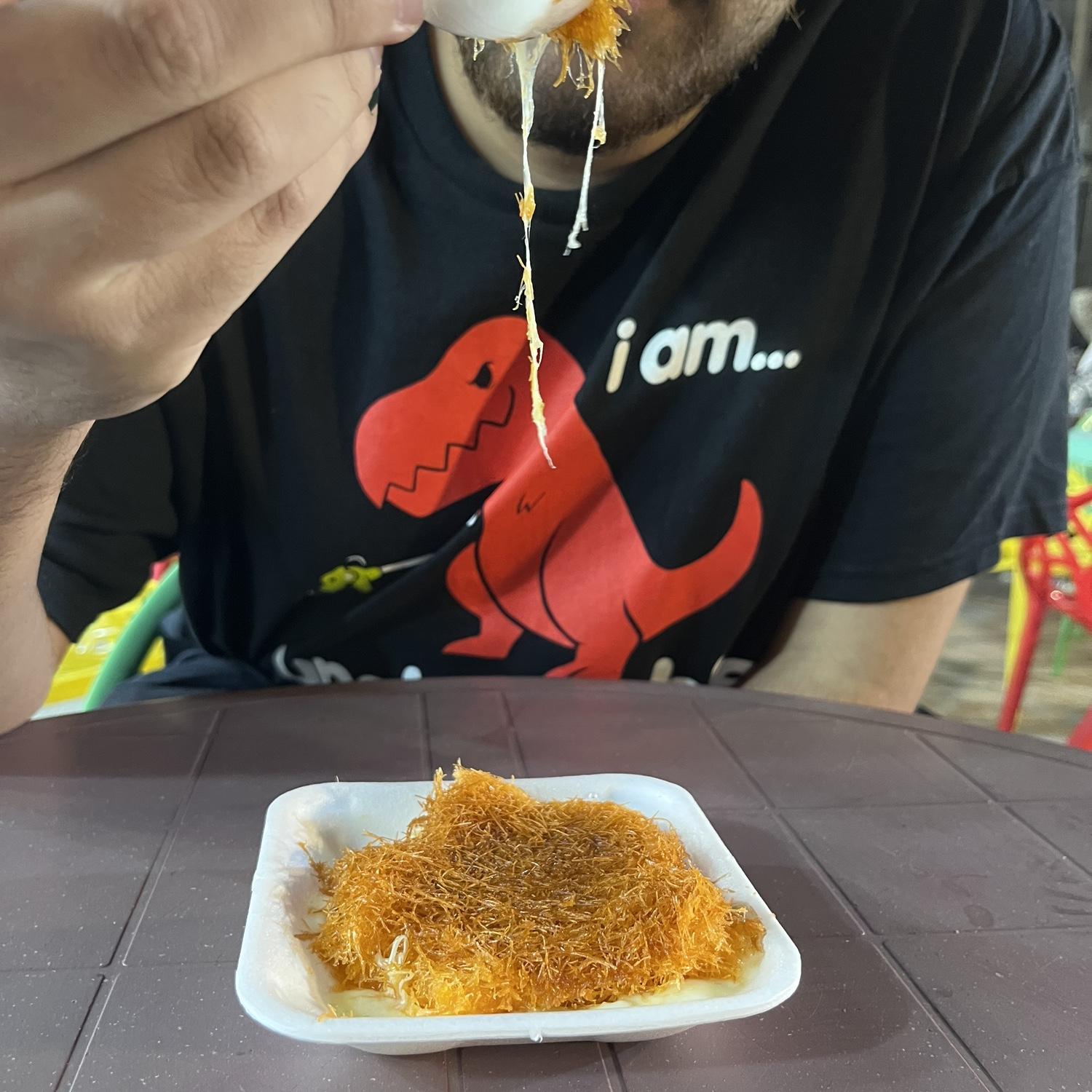 This was what we ate while waiting on my ring to be sized!
