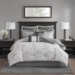 Odette 8-Piece Jacquard Comforter Set