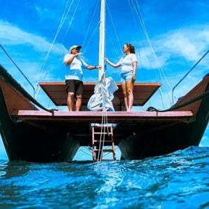 Adults Only Catalina Bay Small Group Snorkel & Sunset Sail