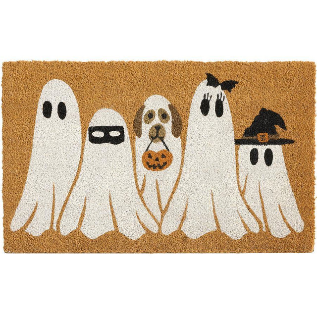 Gus The Ghost Family Doormat, Multi, 22" x 36"