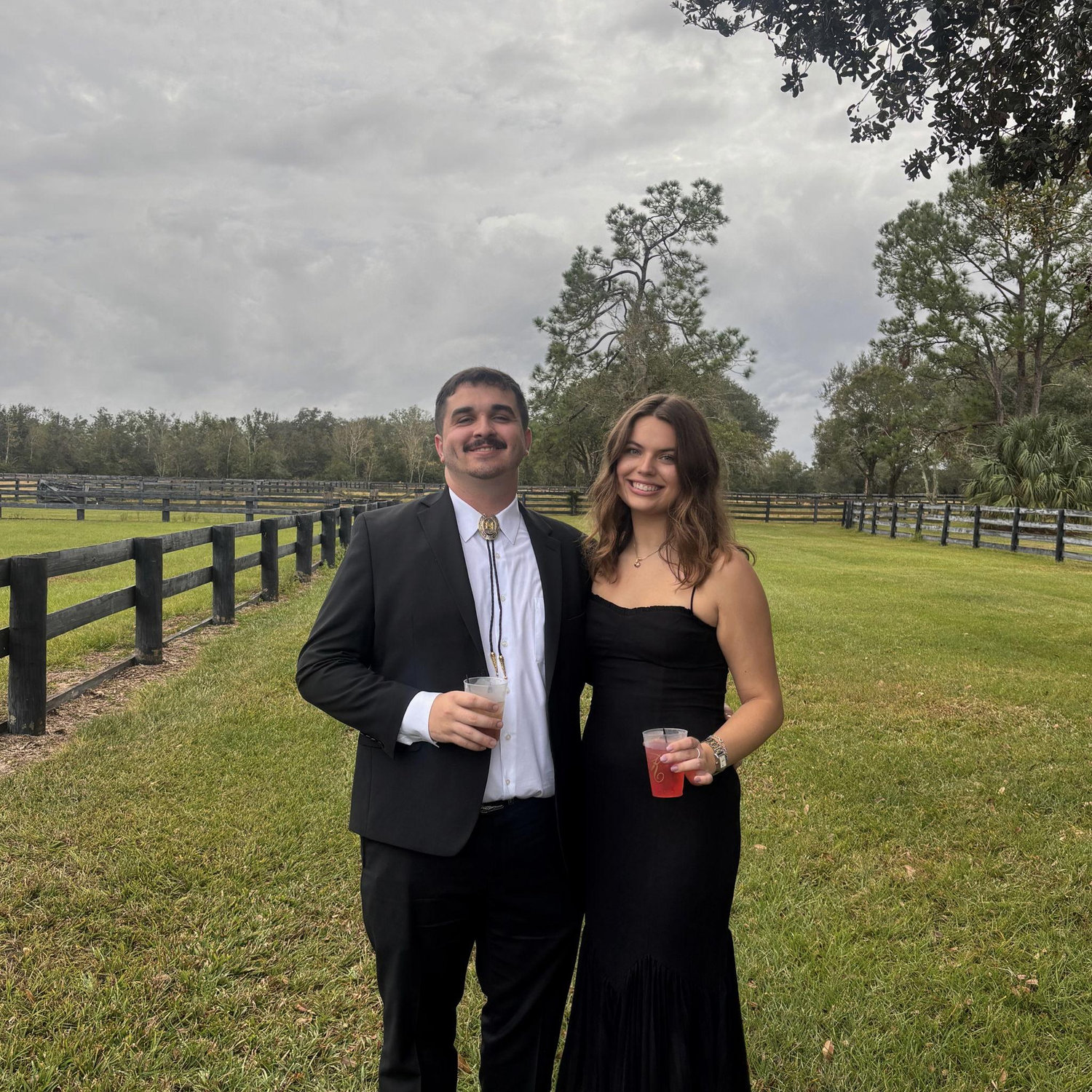 Us at one of Zack's groomsmen ( Richie and Maddy!) wedding