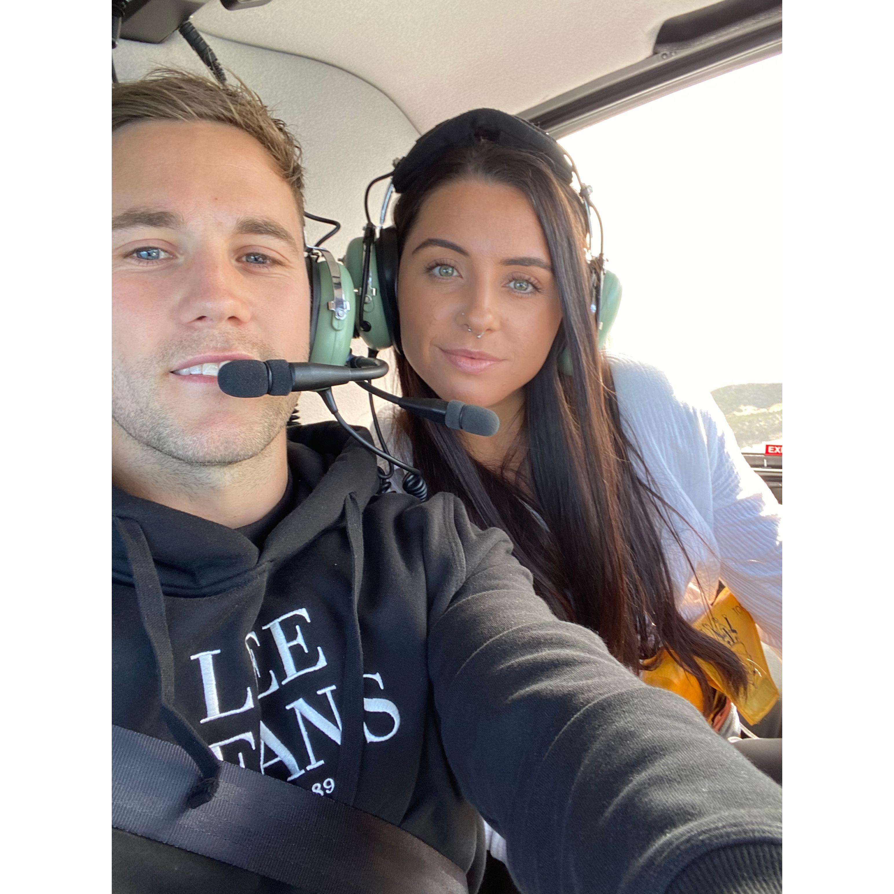 Helicopter ride over the 12 Apostles February 2021