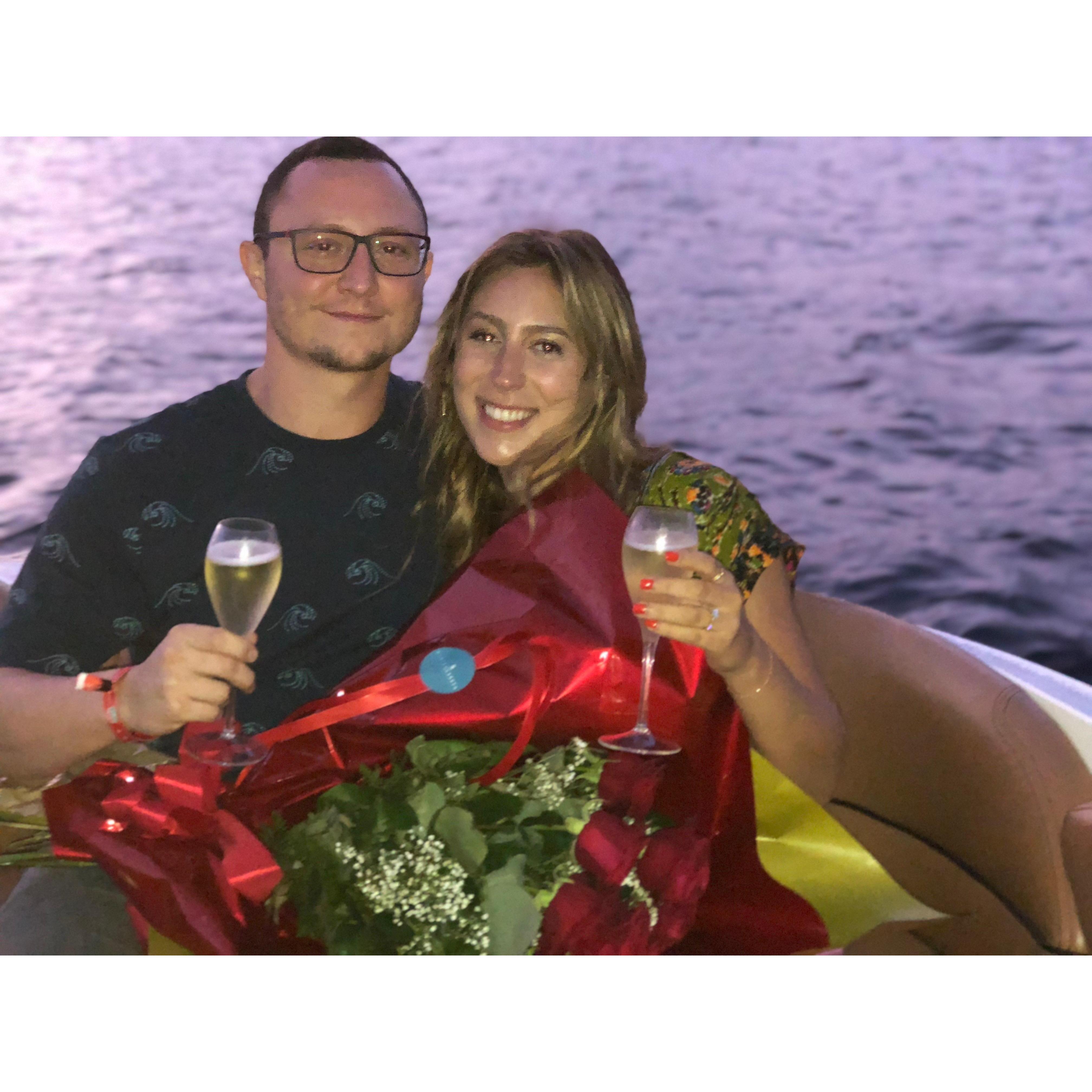 Engaged! Cheers