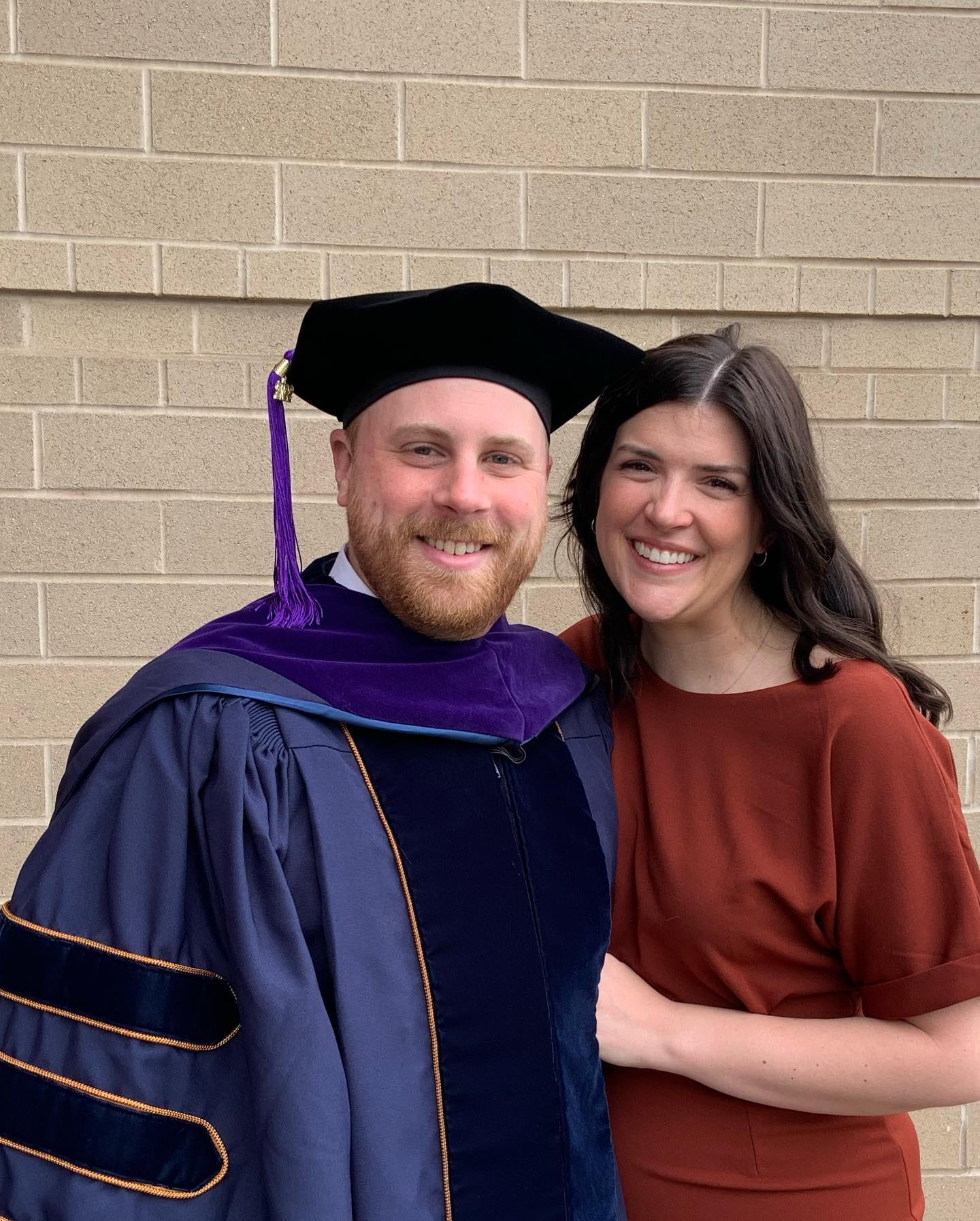 Celebrating Conor's Law School graduation!