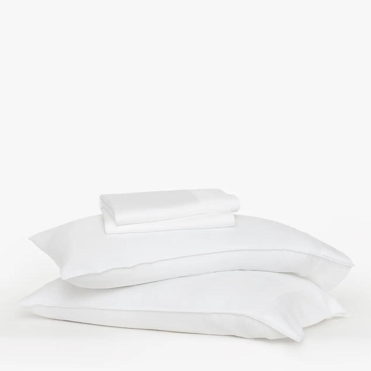 Breeze Sheet Set - White / King | Buffy