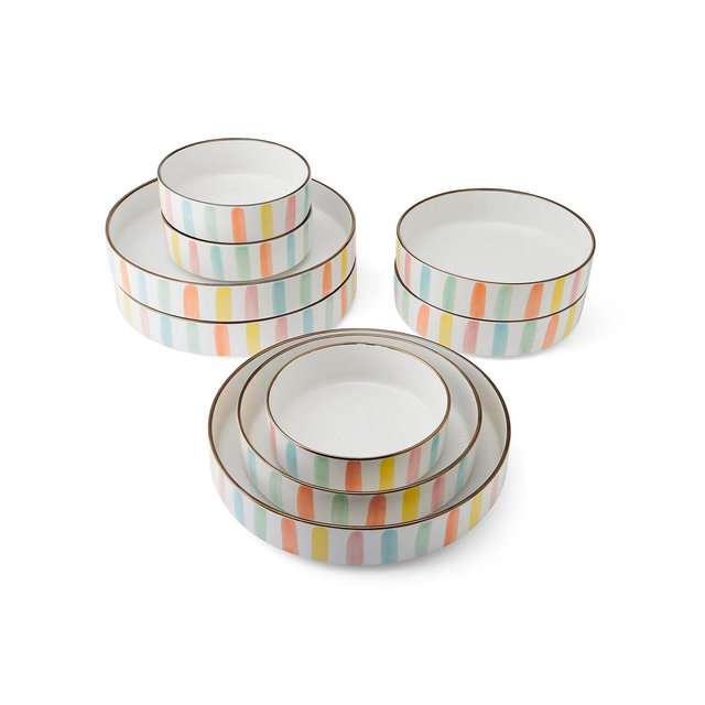 Darbie Angell Happy Summer 9-Piece Bowl Set
