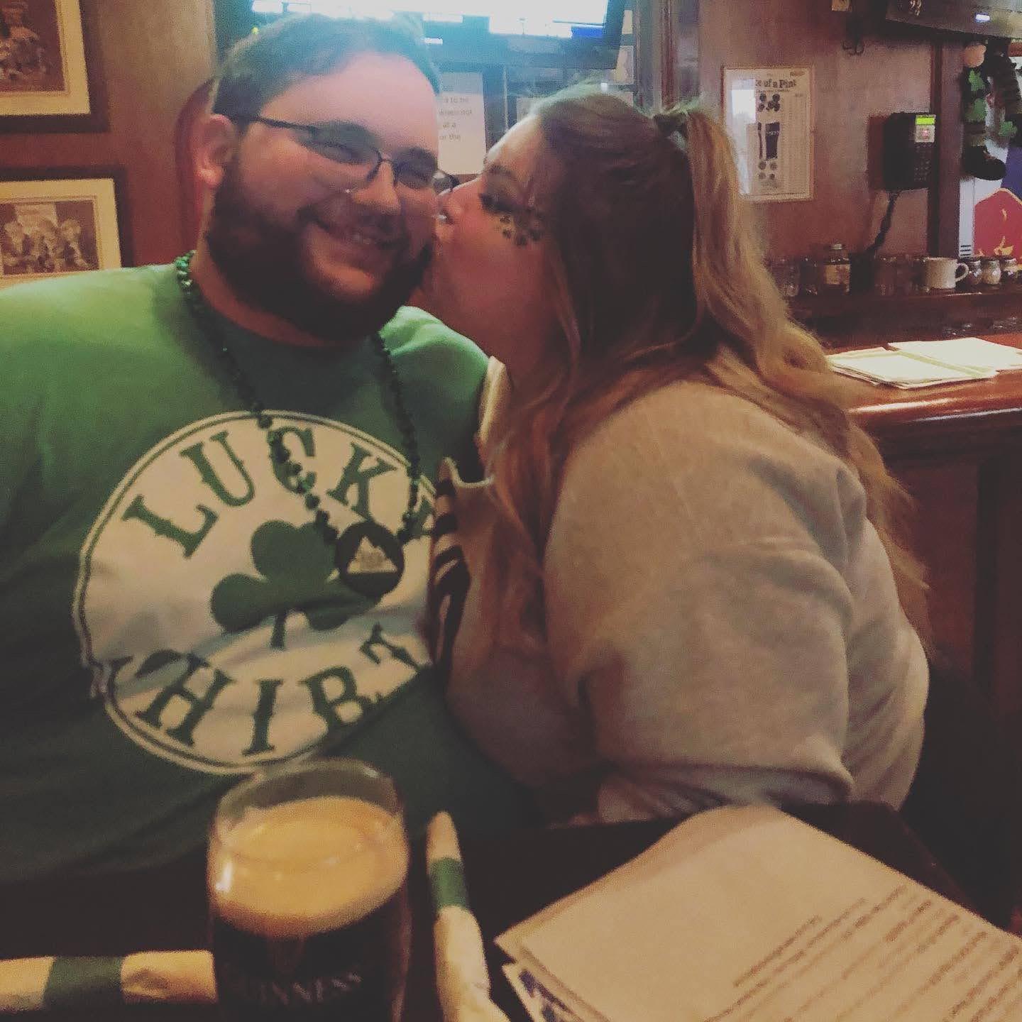 "Kiss me, I'm Irish"