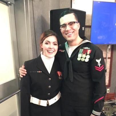Our first military ball together in Iwakuni, Japan.