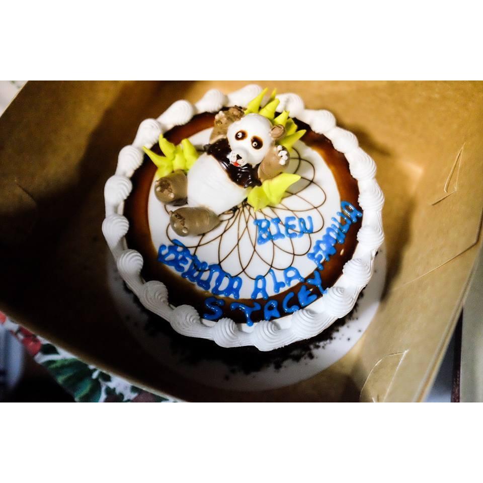 They even gave me a "welcome to the family" cake!