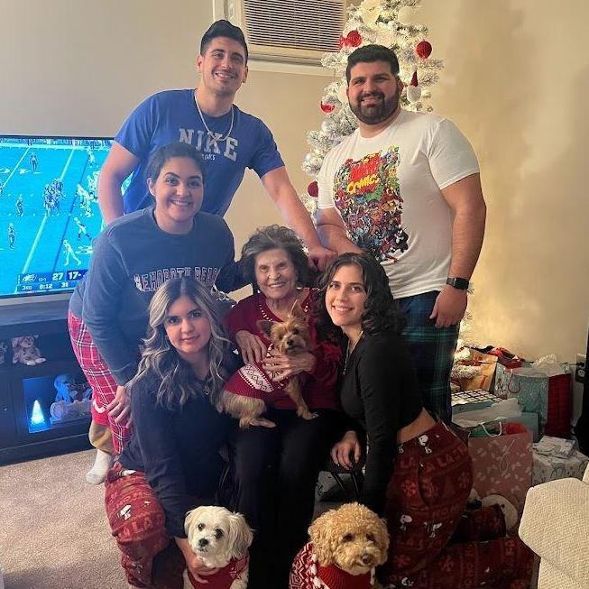 Grandma Infermo (and Melissa, Emily, Cocoa, Cooper & Bella!)