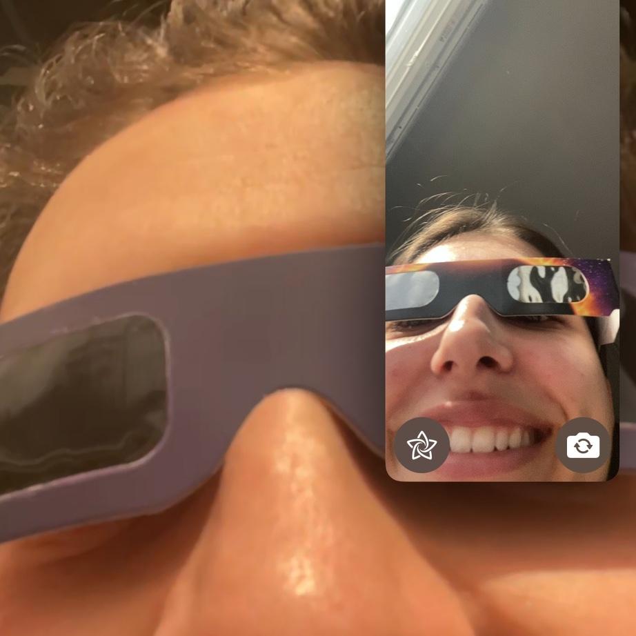 We survived our first solar eclipse…