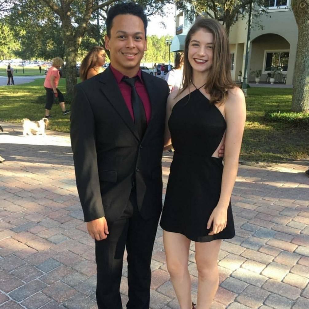 Our first 'formal' picture together (2016)