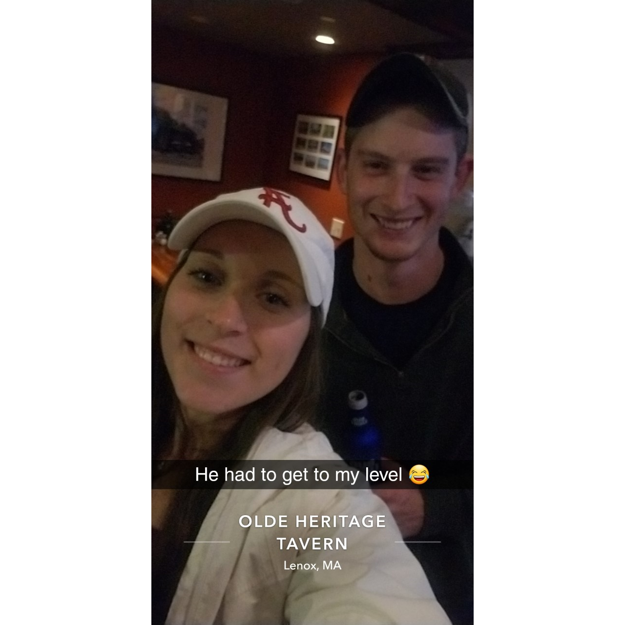 only picture I had from the night of our first date, haha