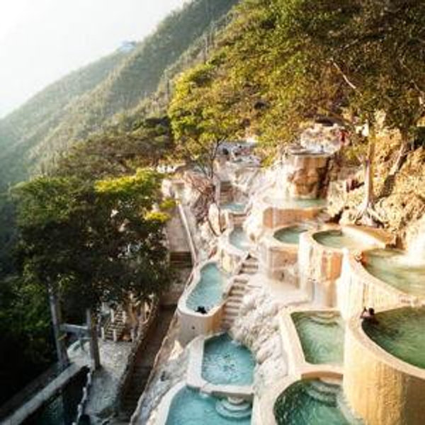 Hot Springs & Spa on Our Honeymoon