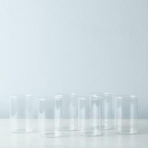 Simple Glass Tumblers (Set of 6) - Large