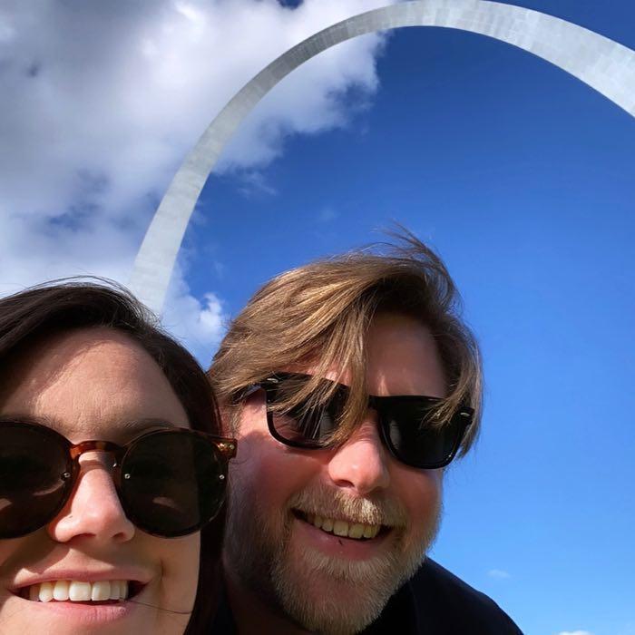 St Louis- our first road trip together