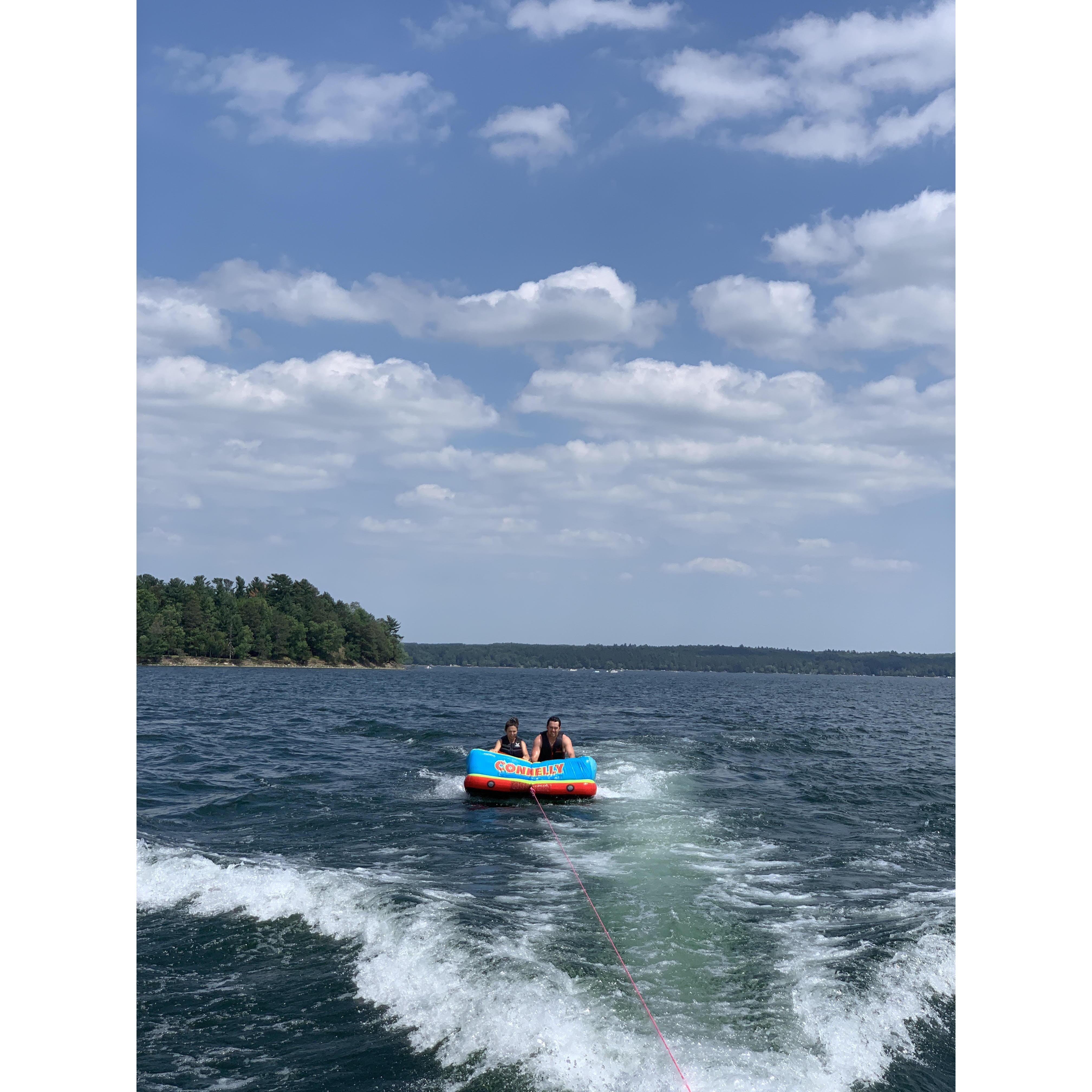 fourth of July tubing