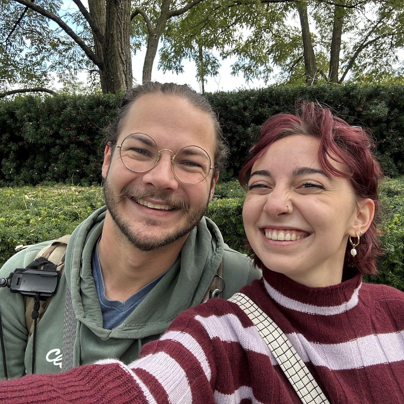 Visiting downtown Chicago