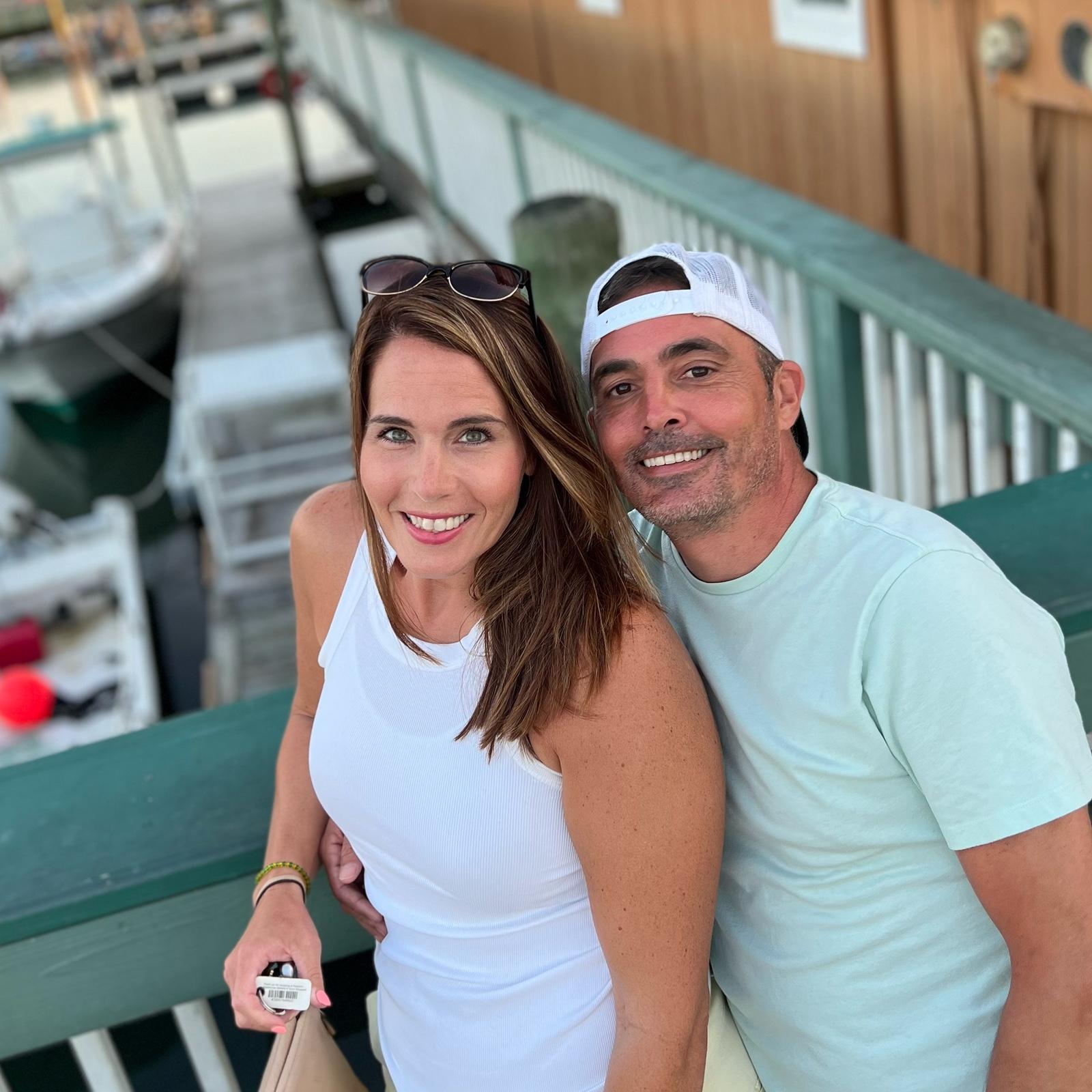 One of our first trips down the shore with all of our kids together.