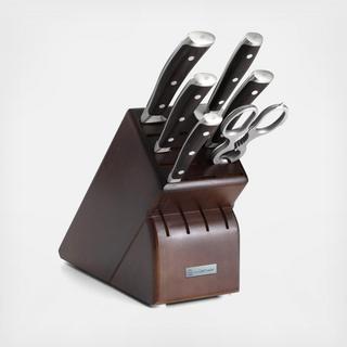 Ikon Blackwood 7-Piece Knife Block Set