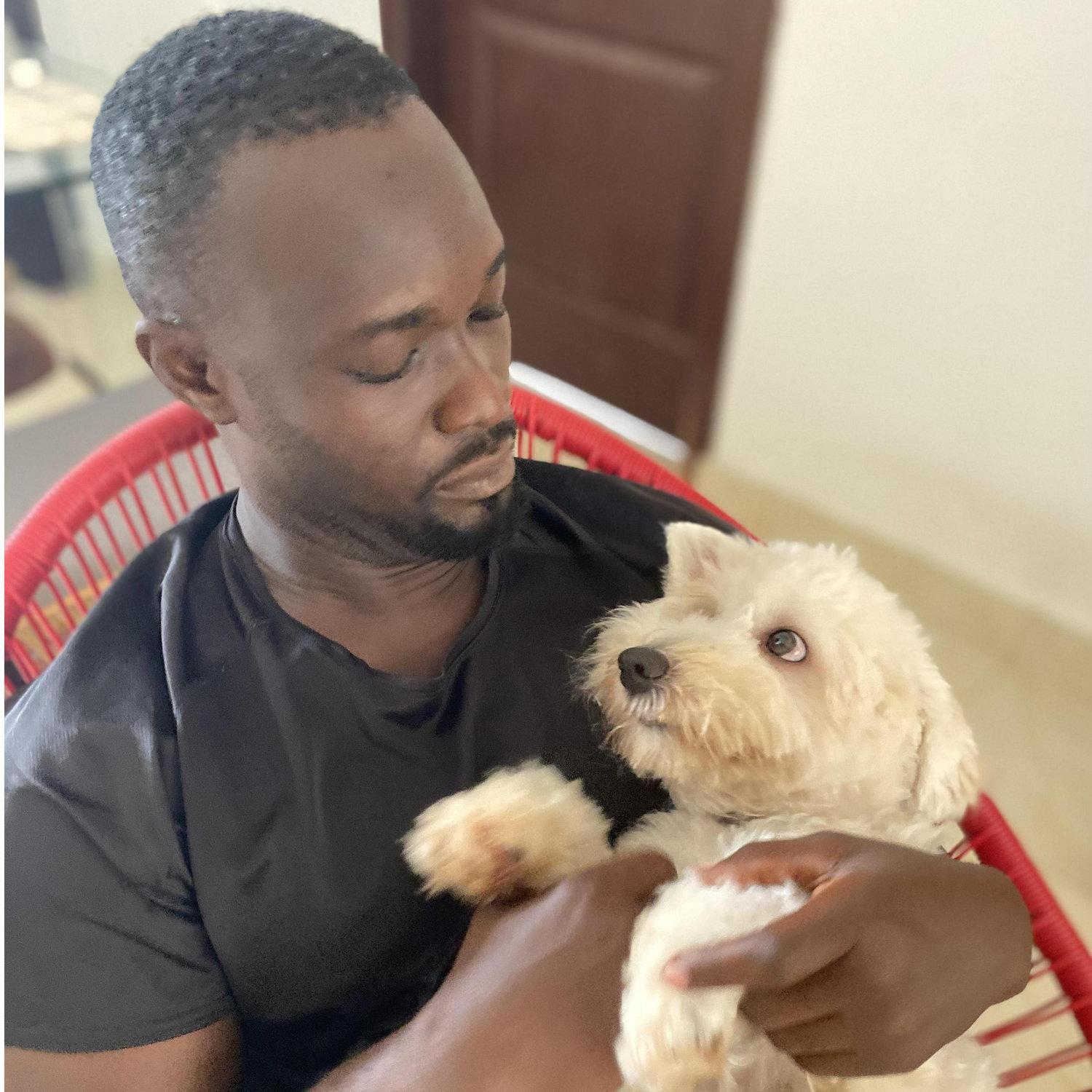 Fun fact. Ike is Marley's favorite. Appiah is less than enthused.