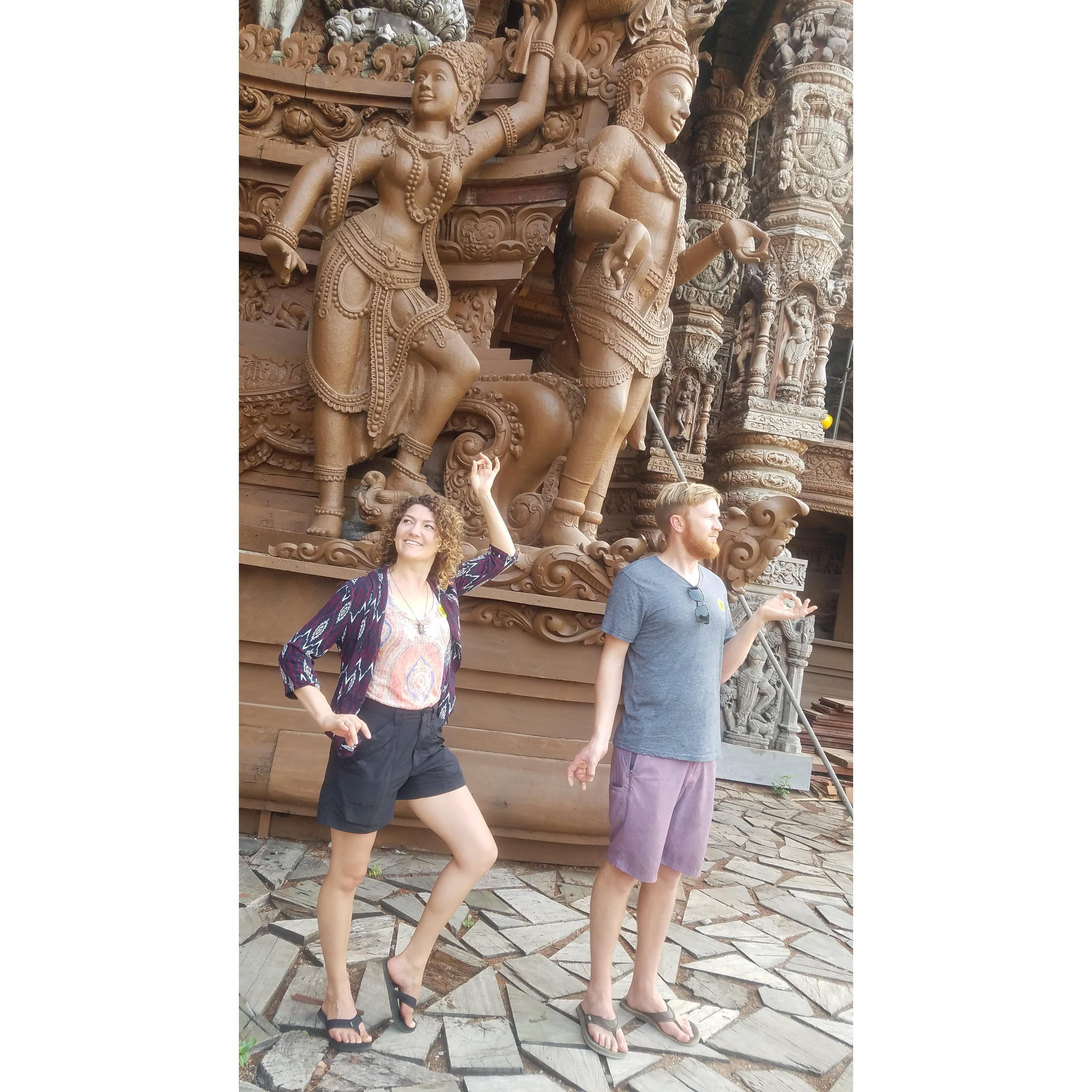 Temple of Truth, Thailand, 2019