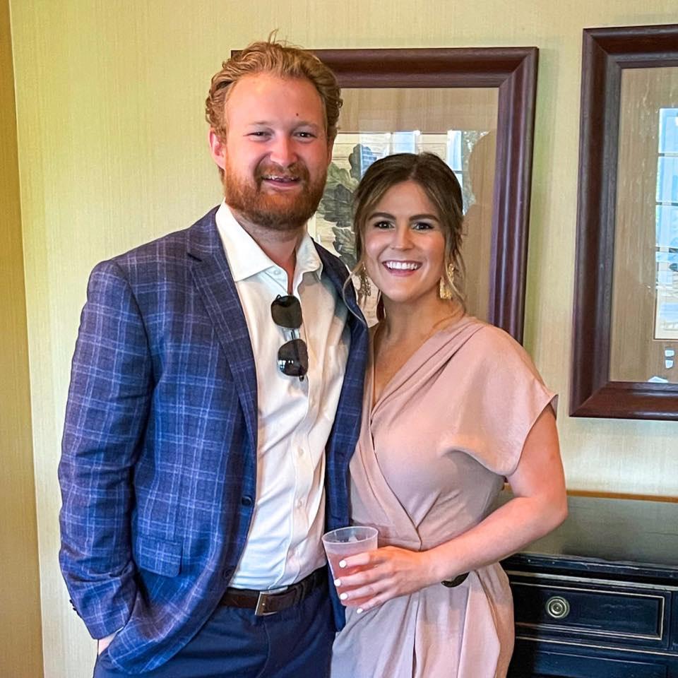 Our first wedding together, celebrating the Armstrongs! May 2021