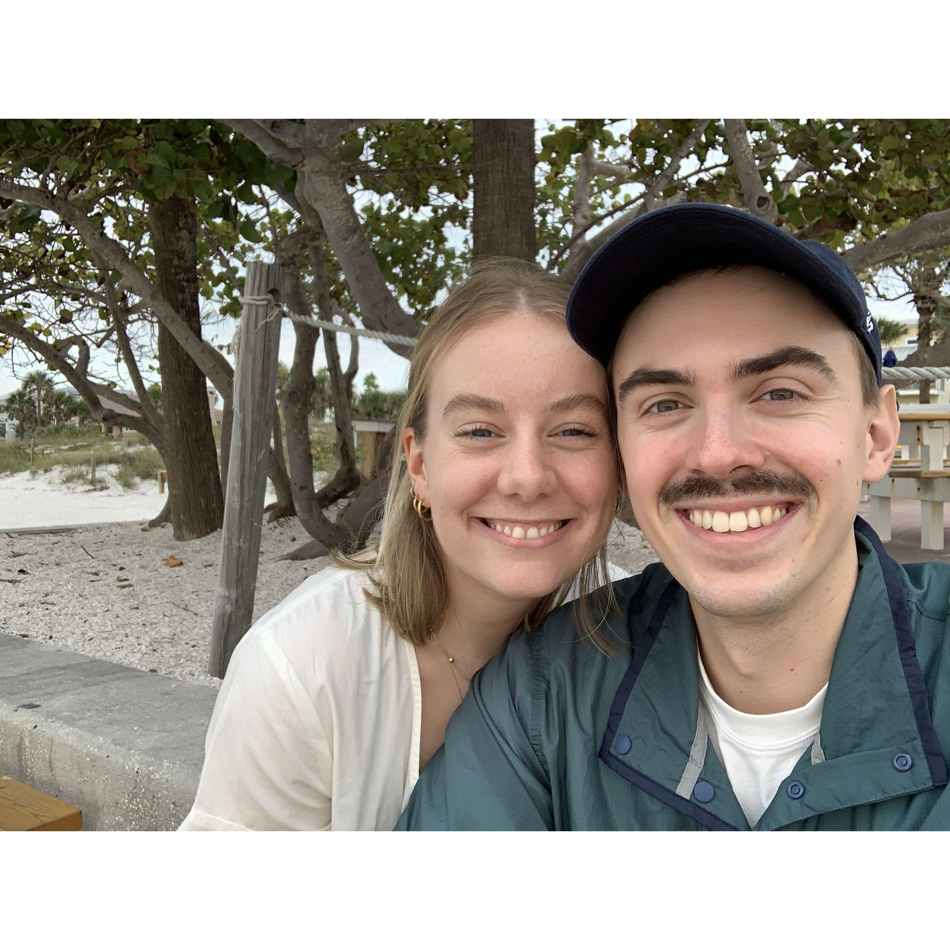 Early morning in Pass-A-Grille Beach