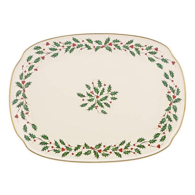 Lenox Holiday 15" Oblong Serving Platter