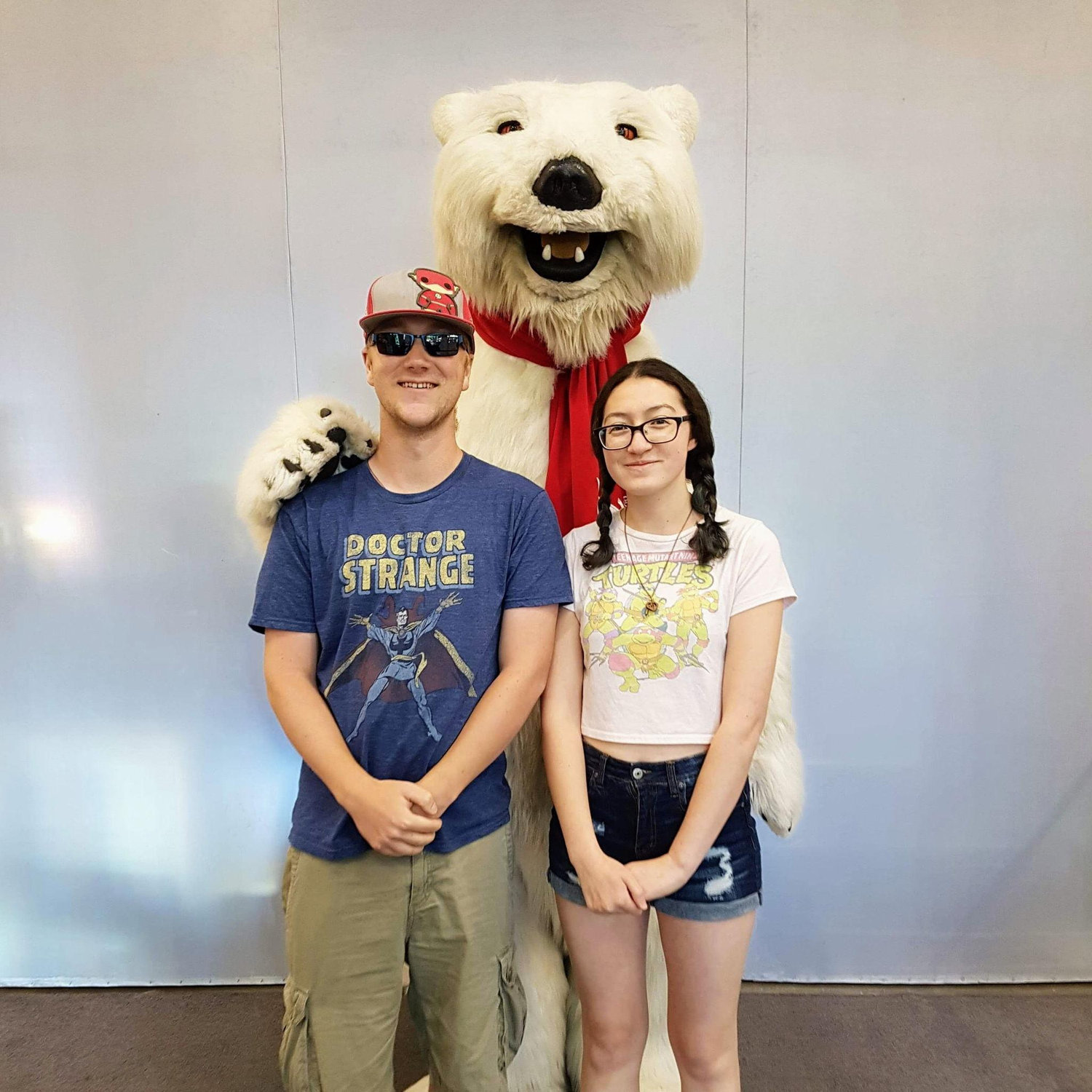 Our first solo trip together, we went to Las Vegas and visited the Coca Cola store