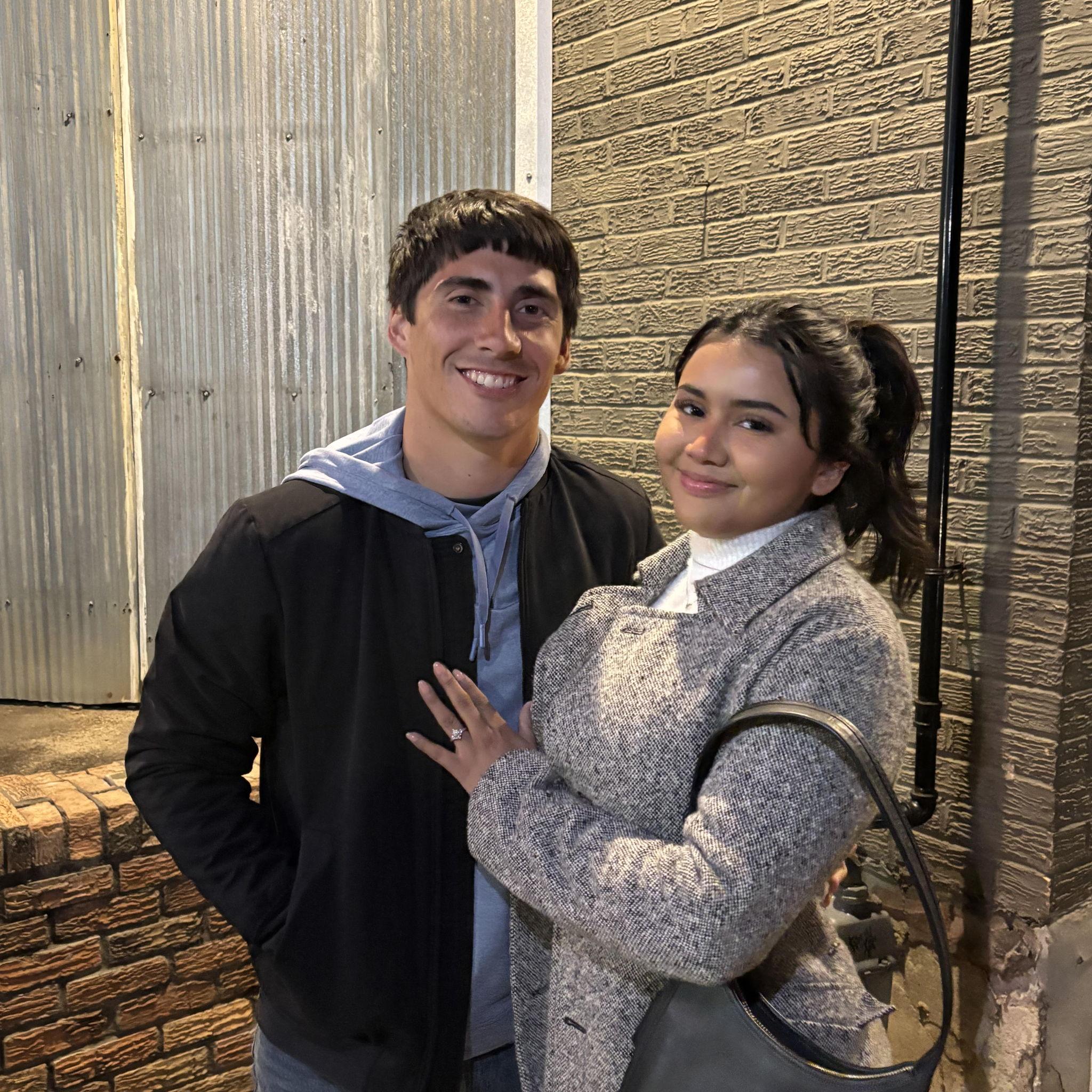 1/10/26: Our first outing as an engaged couple!