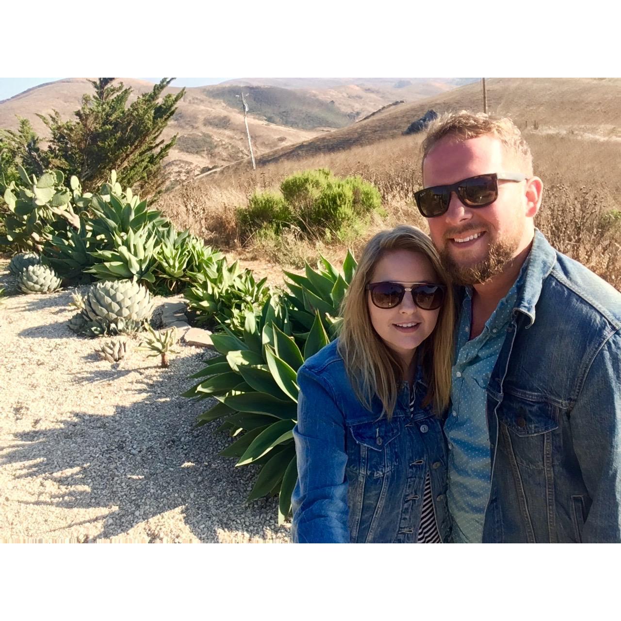 In 2016 we road-tripped up the Pacific Coast Highway in California.
