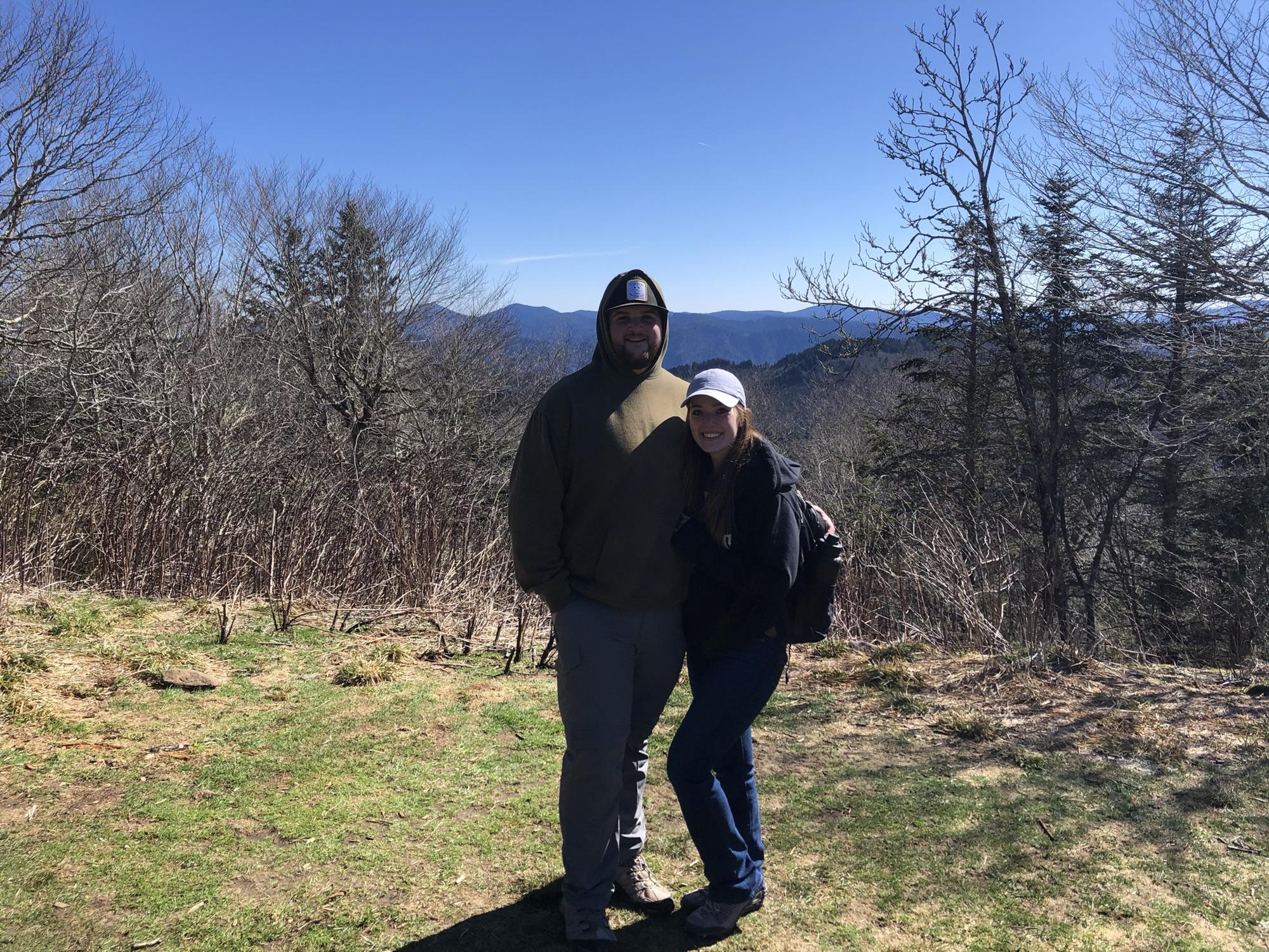 Hiking in the Smokies. March 2021.