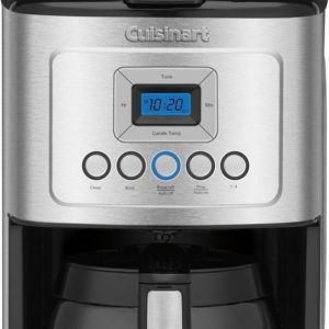 Cuisinart 14-Cup Coffee Maker, Programmable PerfecTemp Glass Carafe Coffee Machine with 1-4 Cup Setting, Brew Strength Control and Pause, Stainless Steel, DCC-3200NAS