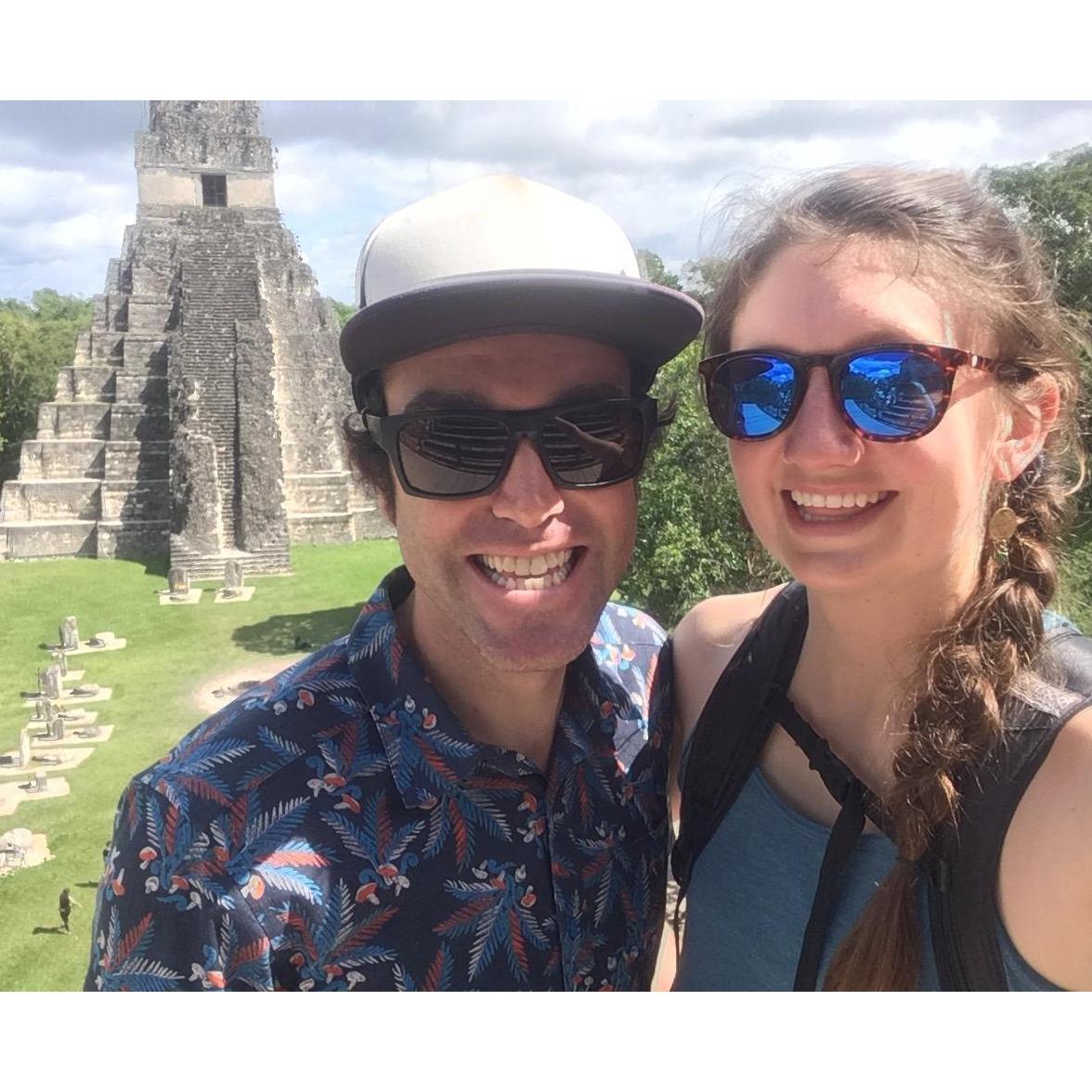 Tikal, mayan ruins in Guatemala
