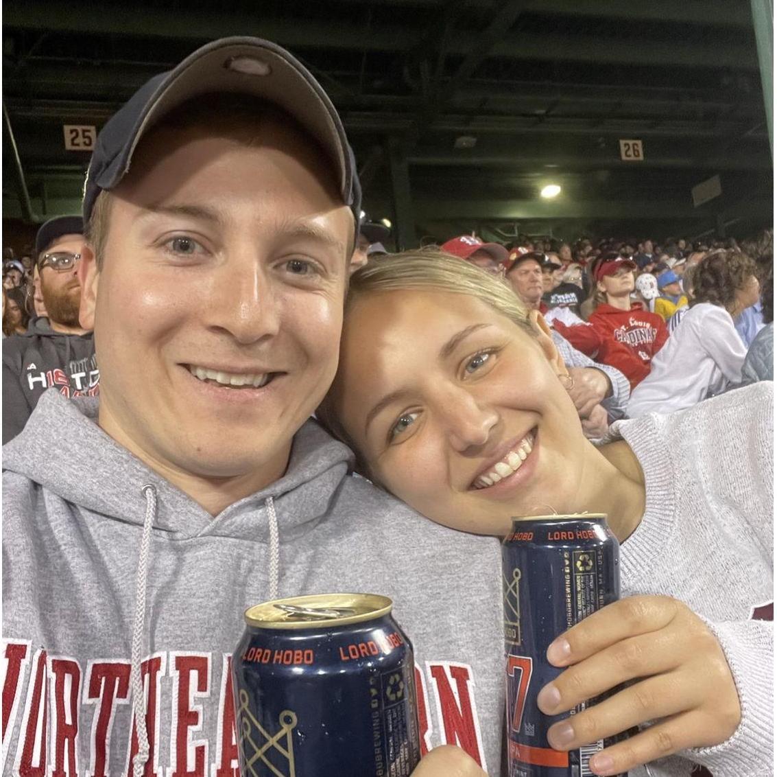Dillon's turned Maddie into a Sox fan!