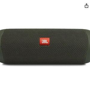 JBL FLIP 5, Waterproof Portable Bluetooth Speaker, Green
