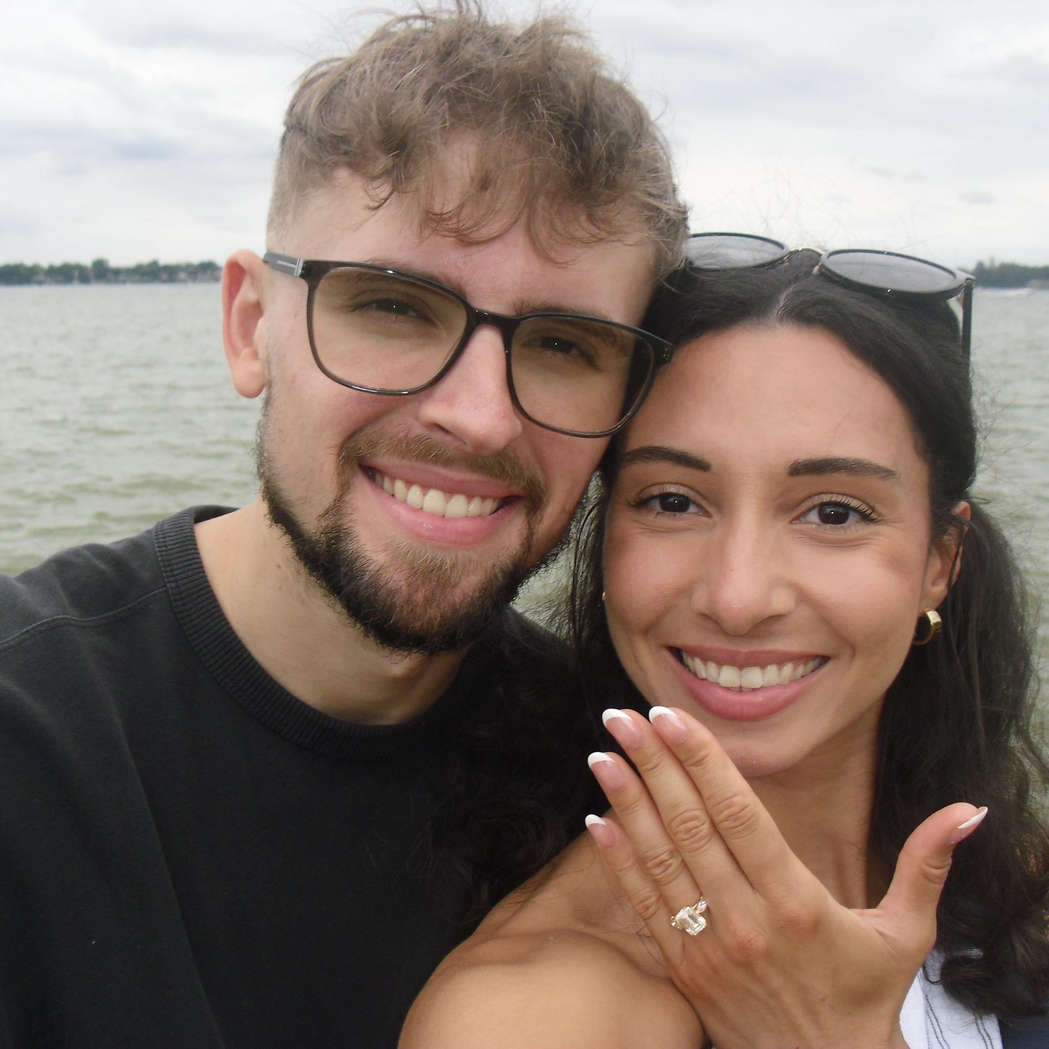 We're engaged!! 7/19/2025