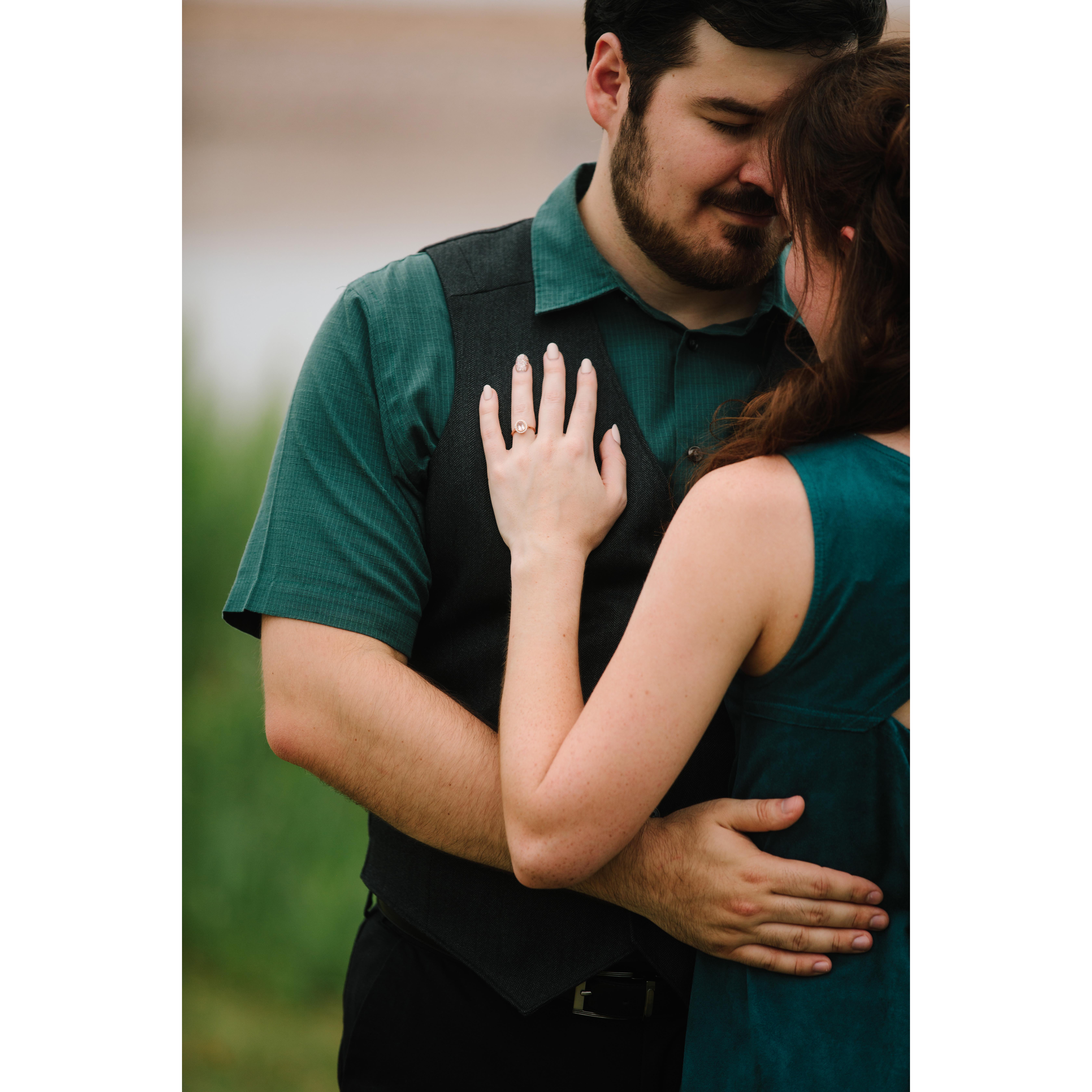 "You are the love that came without warning; you had my heart before I could say no."
