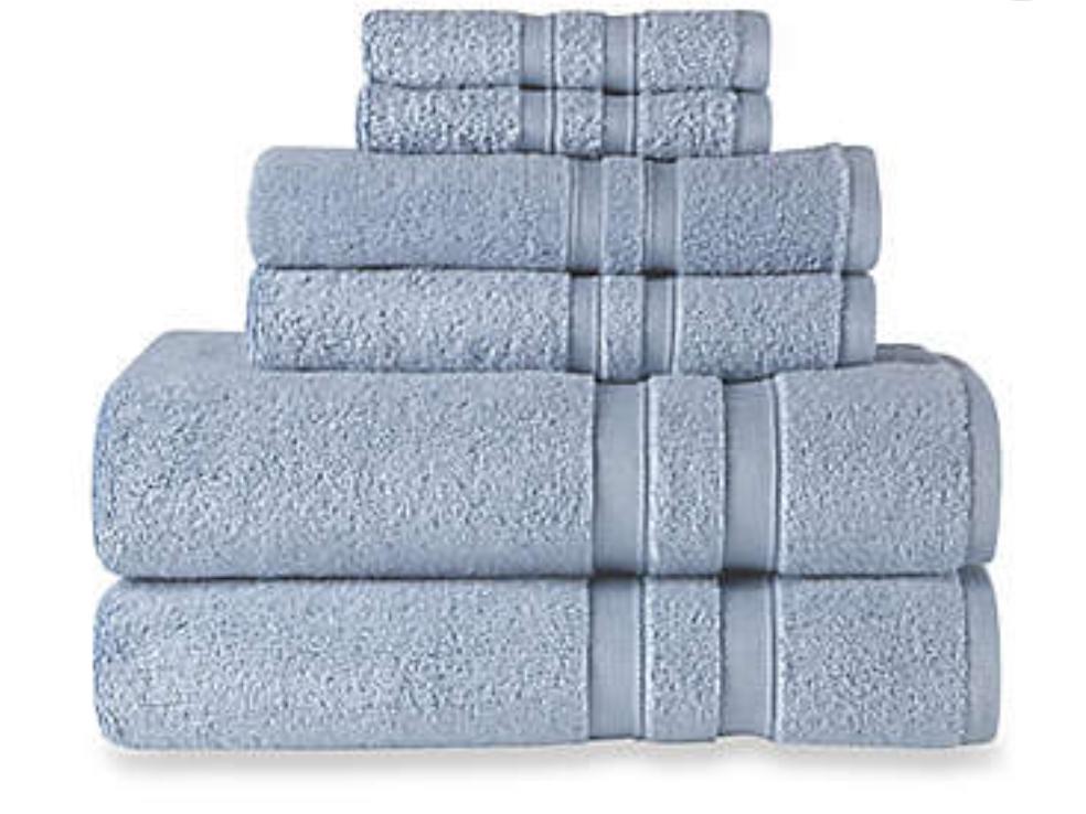 Wave Wamsutta® Ultra Soft 6-Piece Bath Towel Set in Wave